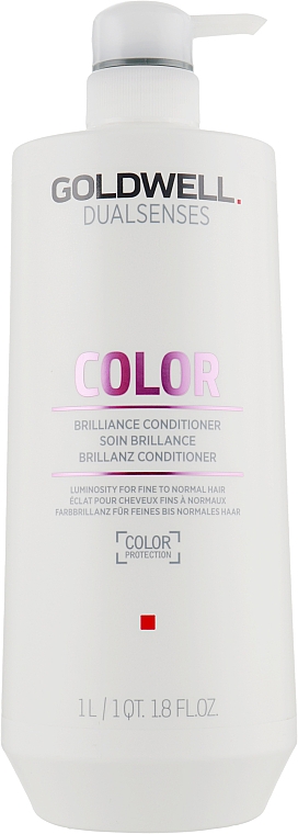 Nabłyszczająca odżywka do włosów farbowanych - Goldwell Dualsenses Color Brilliance Conditioner — Zdjęcie N6