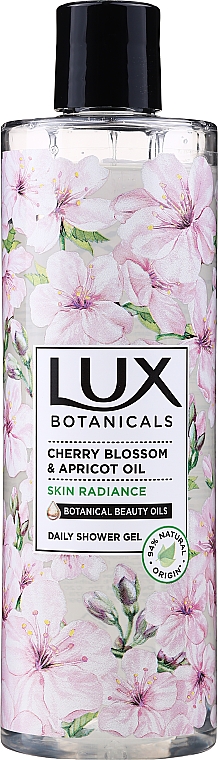 Żel pod prysznic - Lux Botanicals Cherry Blossom & Apricot Oil Daily Shower Gel — Zdjęcie N1