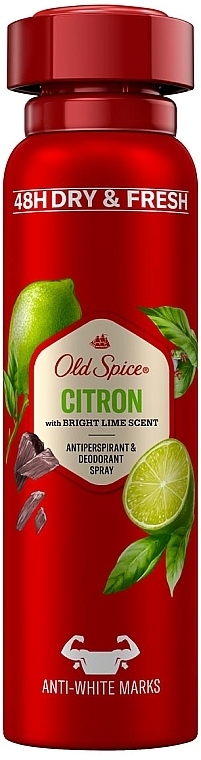 Antyperspirant-dezodorant w sprayu dla mężczyzn - Old Spice Citron Antiperspirant & Dezodorant Spray — Zdjęcie N1