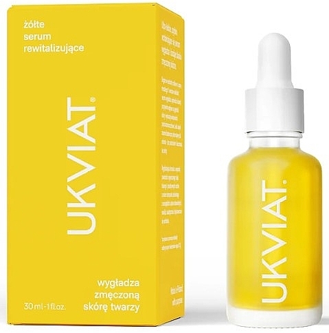 Żółte serum naprawcze do twarzy - Ukviat — Zdjęcie N2