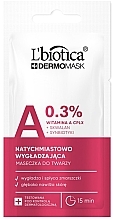 Kup Natychmiastowo wygładzająca maseczka do twarzy z witaminą A - L’biotica Dermomask