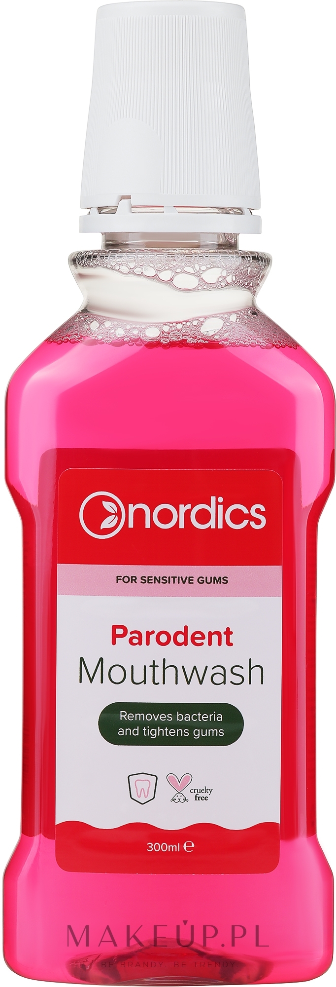Płyn do płukania ust - Nordics Parodent Mouthwash — Zdjęcie 300 ml