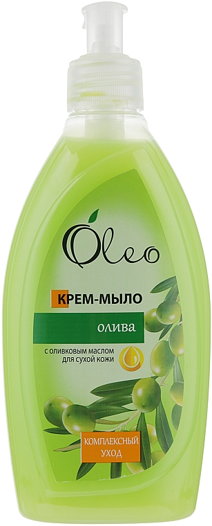 Kremowe mydło do skóry suchej z oliwą - Oleo