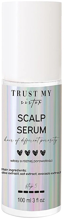 Serum do skóry głowy i włosów o różnej porowatości - Trust My Sister Scalp Serum