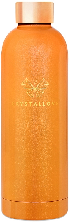 Butelka termiczna na wodę, 500 ml - Crystallove Thermo Water Bottle Peach Fuzz — Zdjęcie N3