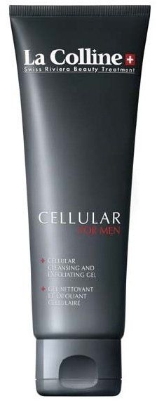 Oczyszczający żel do twarzy - La Colline Cellular For Men Cleansing & Exfoliating Gel — Zdjęcie N1