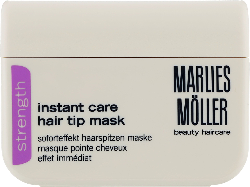 Błyskawicznie działająca maska ​​na końcówki włosów - Marlies Moller Strength Instant Care Hair Tip Mask — Zdjęcie N1