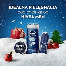 Zestaw - NIVEA MEN Get Protected (sh/gel/250ml+deo/50ml+cr/75ml) — Zdjęcie N2