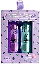 Zestaw balsamów do ust - Inuwet Purple Ribbon Duo Set (lip/balm/2x3.5g) — Zdjęcie N1