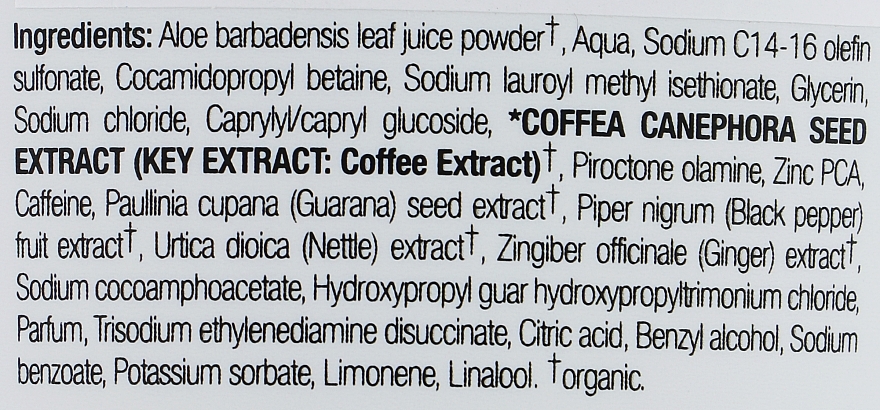 Kawowy szampon przeciwłupieżowy z miętą - Dr Organic Coffee Mint Anti Dandruff Shampoo — Zdjęcie N2