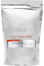 Kup PRZECENA! Maska algowa do twarzy z glinką ghassoul - Bielenda Professional Algae Face Mask With Ghassoul Clay (uzupełnienie) *