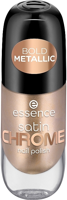 Metaliczny lakier do paznokci - Essence Satin Chrome Nail Polish — Zdjęcie N2