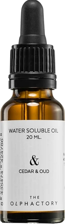 Olej rozpuszczalny w wodzie - Ambientair The Olphactory Cedar And Oud Water Soluble Oil  — Zdjęcie N1