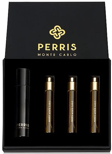 Perris Monte Carlo Oud Imperial - Zestaw (perfume/4x7,5ml + perfume case) — Zdjęcie N1