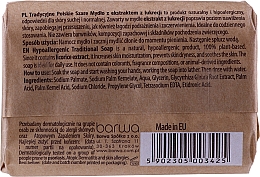 Szare mydło w kostce z ekstraktem z lukrecji - Barwa Hypoallergenic Traditional Soap With Licorice Extract — Zdjęcie N2