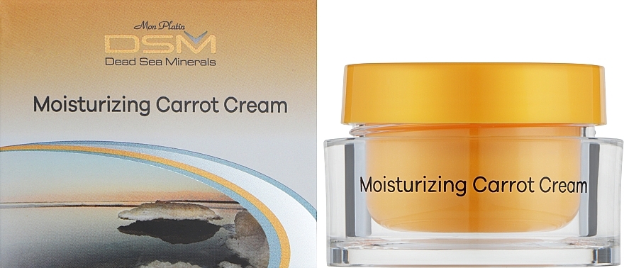 Krem z marchwi - Mon Platin DSM Moisturing Carrot Cream  — Zdjęcie N1