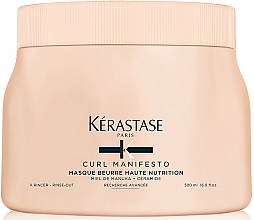 Odżywcza maska do włosów Miód manuka i ceramidy - Kerastase Curl Manifesto Masque Nutrition — Zdjęcie N2