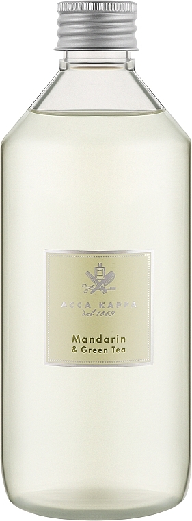 Acca Kappa Mandarin & Green Tea - Dyfuzor zapachowy (wkład) — Zdjęcie N1