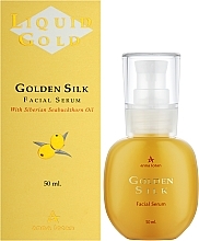 Serum Złoty jedwab - Anna Lotan Liquid Gold Golden Silk Facial Serum — Zdjęcie N4