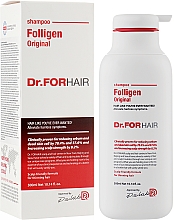 Szampon wzmacniający przeciw wypadaniu włosów - Dr.FORHAIR Folligen Original Shampoo — Zdjęcie N2