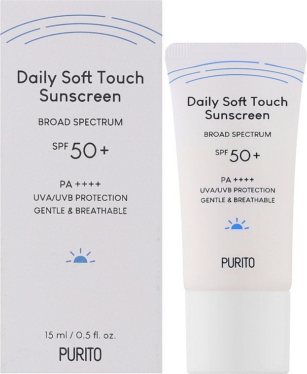 Krem przeciwsłoneczny - Purito Seoul Daily Soft Touch Sunscreen SPF50+ (Travel Size) — Zdjęcie N2