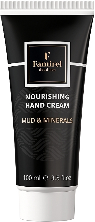 Odżywczy krem do rąk - Famirel Nourishing Hand Cream Mud & Minerals — Zdjęcie N1