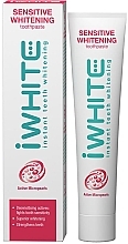 Wybielająca pasta dla wrażliwych zębów - iWhite Toothpaste Sensivity And Whitening — Zdjęcie N1