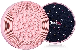 Kup Środek do czyszczenia pędzli 2 w 1, różowy - Jessup Brush Cleaner 2-in-1 Dry & Wet Whisper Pink