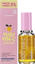 Nawilżający krem do twarzy z witaminą C - Lalarecipe Yuzu Vita-C Ampoule — Zdjęcie N2