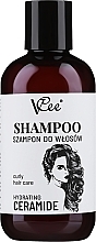 Ceramidowy szampon do włosów kręconych - VCee Hydrating Shampoo For Curly Hair Type With Ceramides — Zdjęcie N1