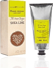 Krem do rąk z masłem shea Limonka i mięta - Soap&Friends Shea Line Hand Cream Lime & Mint — Zdjęcie N1