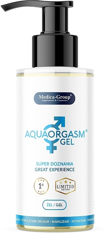 Żel poślizgowy pobudzający doznania - Medica-Group Aqua Orgasm Gel — Zdjęcie N1