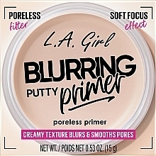 Podkład do twarzy - L.A. Girl Blurring Putty Primer Poreless Primer — Zdjęcie N2