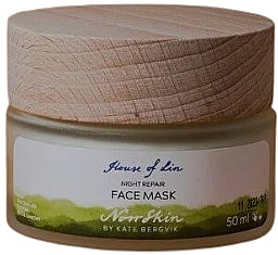 Maseczka do twarzy na noc - Norrskin House of Lin Natural Night Repair Face Mask — Zdjęcie N1