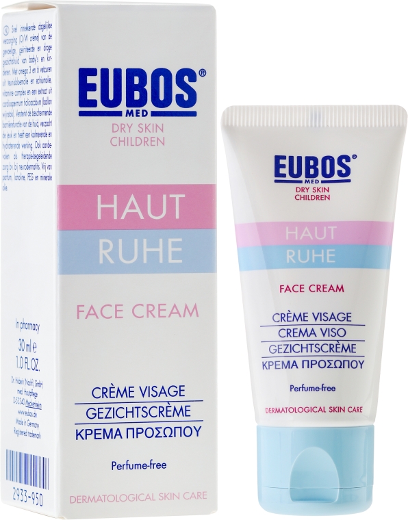 Krem do twarzy do cery suchej dla dzieci - Eubos Med Dry Skin Children Face Cream — Zdjęcie N1