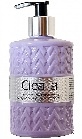 Mydło w płynie do rąk - Cleava Violet Soap — Zdjęcie N1