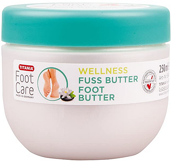 Olejek do stóp - Titania Wellness Fuss Butter Foot Butter — Zdjęcie N1