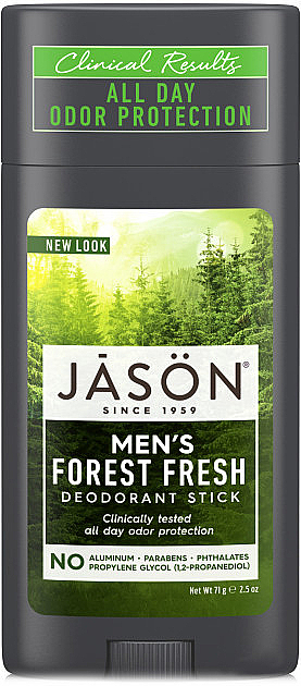 Dezodorant w sztyfcie dla mężczyzn - Jason Natural Cosmetics Deodorant Stick Men's Forest Fresh — Zdjęcie N1