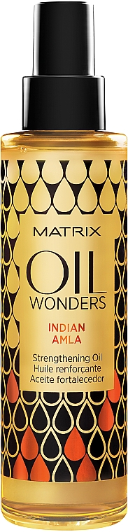 Olejek wygładzający włosy - Matrix Oil Wonders Indian Amla Strengthening Oil