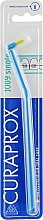 Kup Jednopęczkowa szczoteczka do zębów Single CS 1009, niebiesko-limonkowa - Curaprox