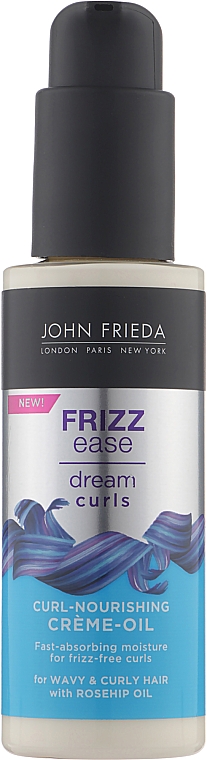 Kremowy olejek do włosów kręconych - John Frieda Frizz Ease Dream Curls
