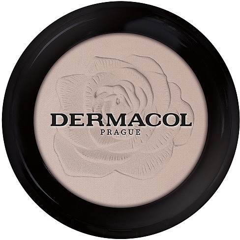 Kompaktowy puder do twarzy - Dermacol Powder With Rose Relief — Zdjęcie N1