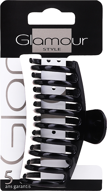 Spinka do włosów, 0215, czarna - Glamour Style — Zdjęcie N1