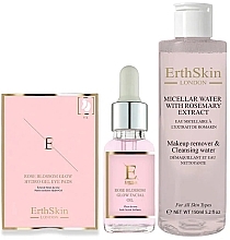 Zestaw - ErthSkin London Rose Blossom (micell/water/150 ml + f/oil/30 ml + eye/pads/10 pcs) — Zdjęcie N1