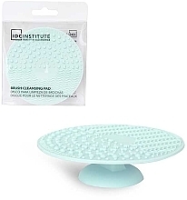 Mata do czyszczenia pędzli, zielona - IDC Institute 2-in-1 Brush Cleaning Mat — Zdjęcie N1