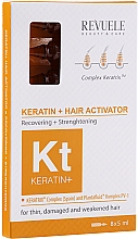 Kup Ampułki do włosów - Revuele Keratin+ Ampoules Hair Restoration Activator 