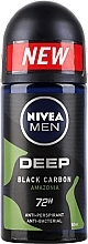 Dezodorant w kulce dla mężczyzn - NIVEA MEN Deep Black Carbon Amazonia 72H Anti-Perspirant — Zdjęcie N1