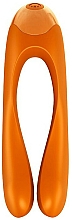 Wibrator na palec, pomarańczowy - Satisfyer Candy Cane Finger Vibrator Orange — Zdjęcie N2