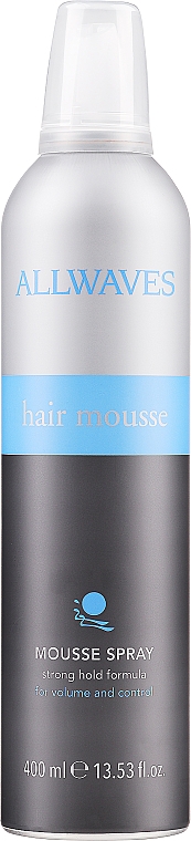 Mocna pianka do włosów - Allwaves Hair Mousse Spray — Zdjęcie N1