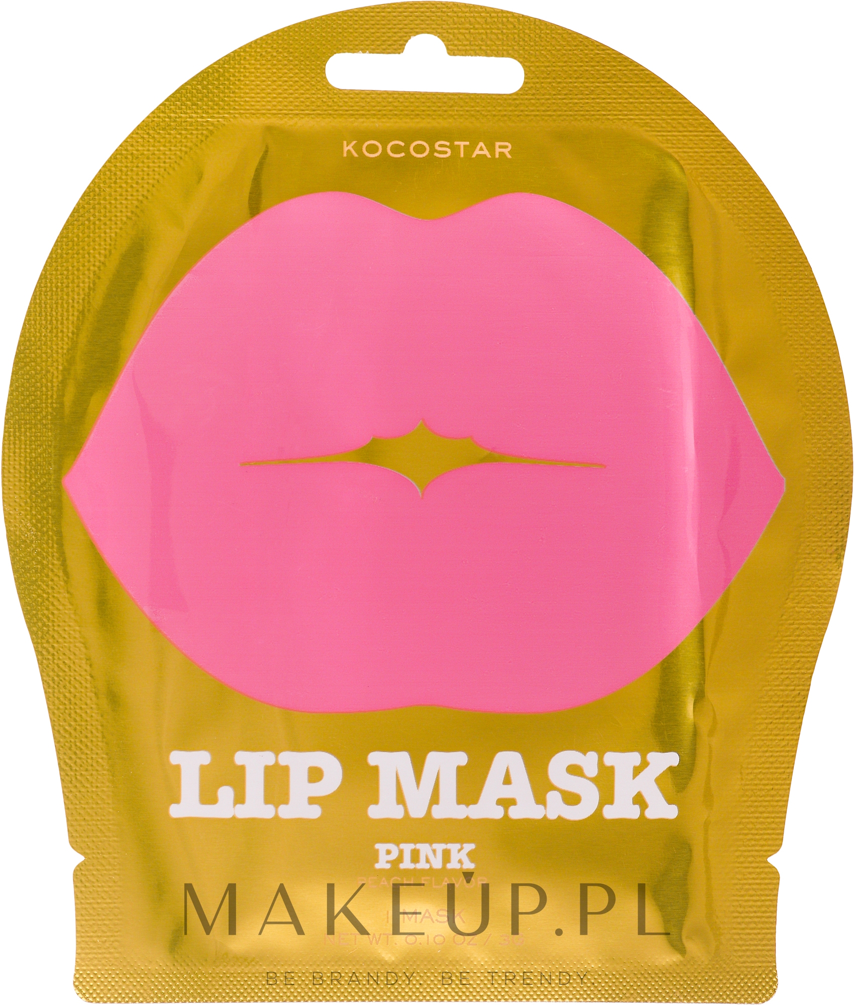 Hydrożelowa maska ​​na usta - Kocostar Lip Mask Pink — Zdjęcie 1 szt.